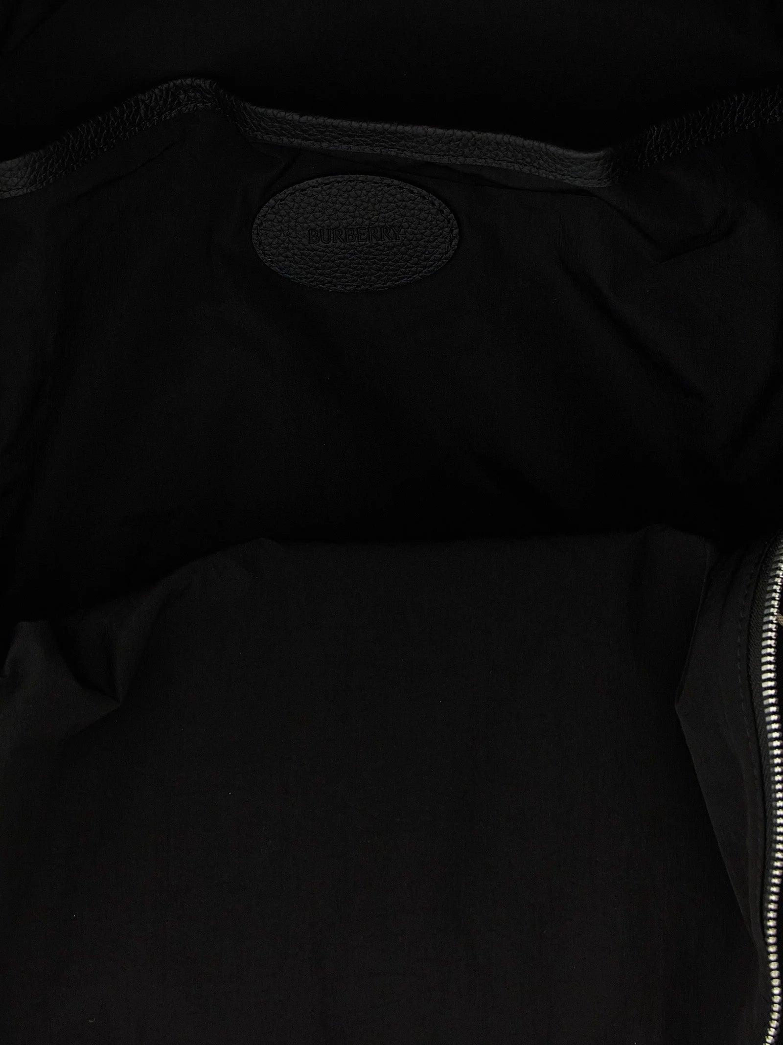 Burberry Black Polyester Backpack