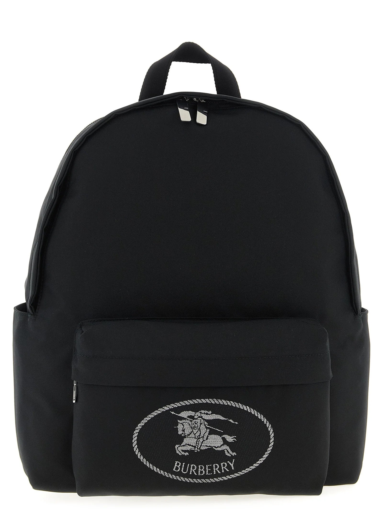 Burberry Black Polyester Backpack