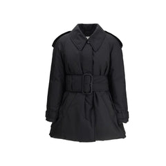 Burberry Black Polyester Coat
