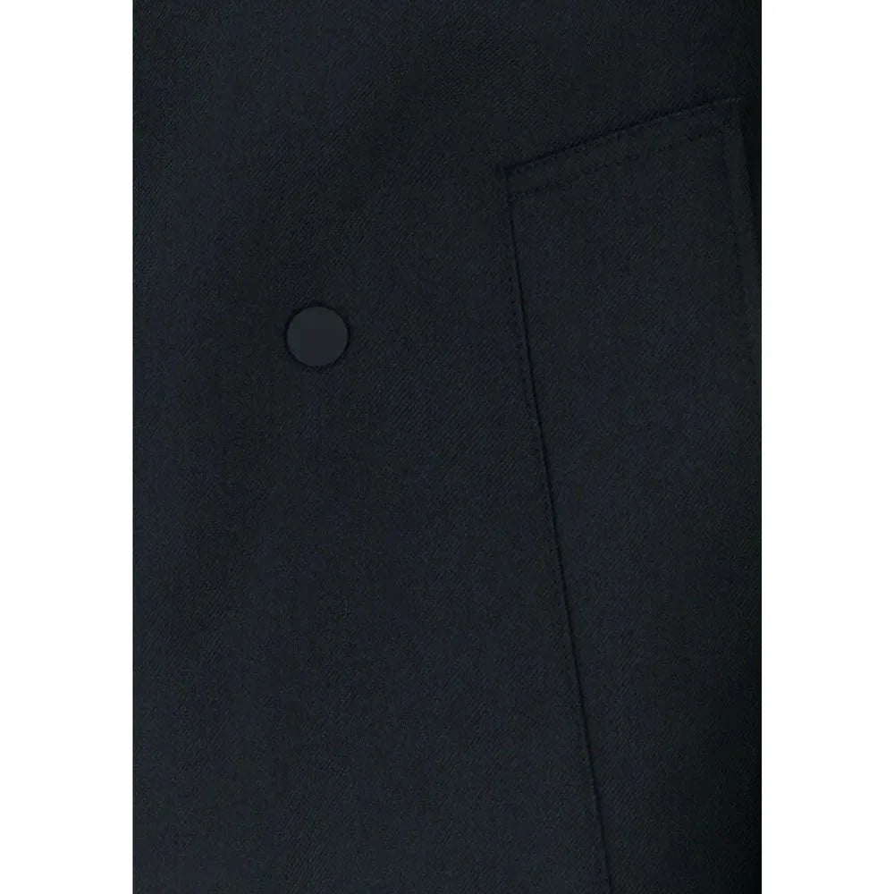 Burberry Black Polyester Coat - 42
