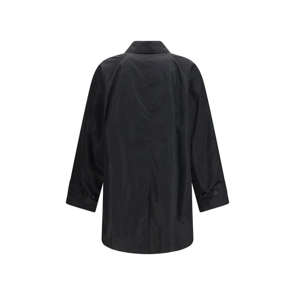 Cappotto in Poliestere Nero Burberry - IT52 | XL