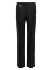 Burberry Black Virgin Wool Dress Pants - IT52 | XL