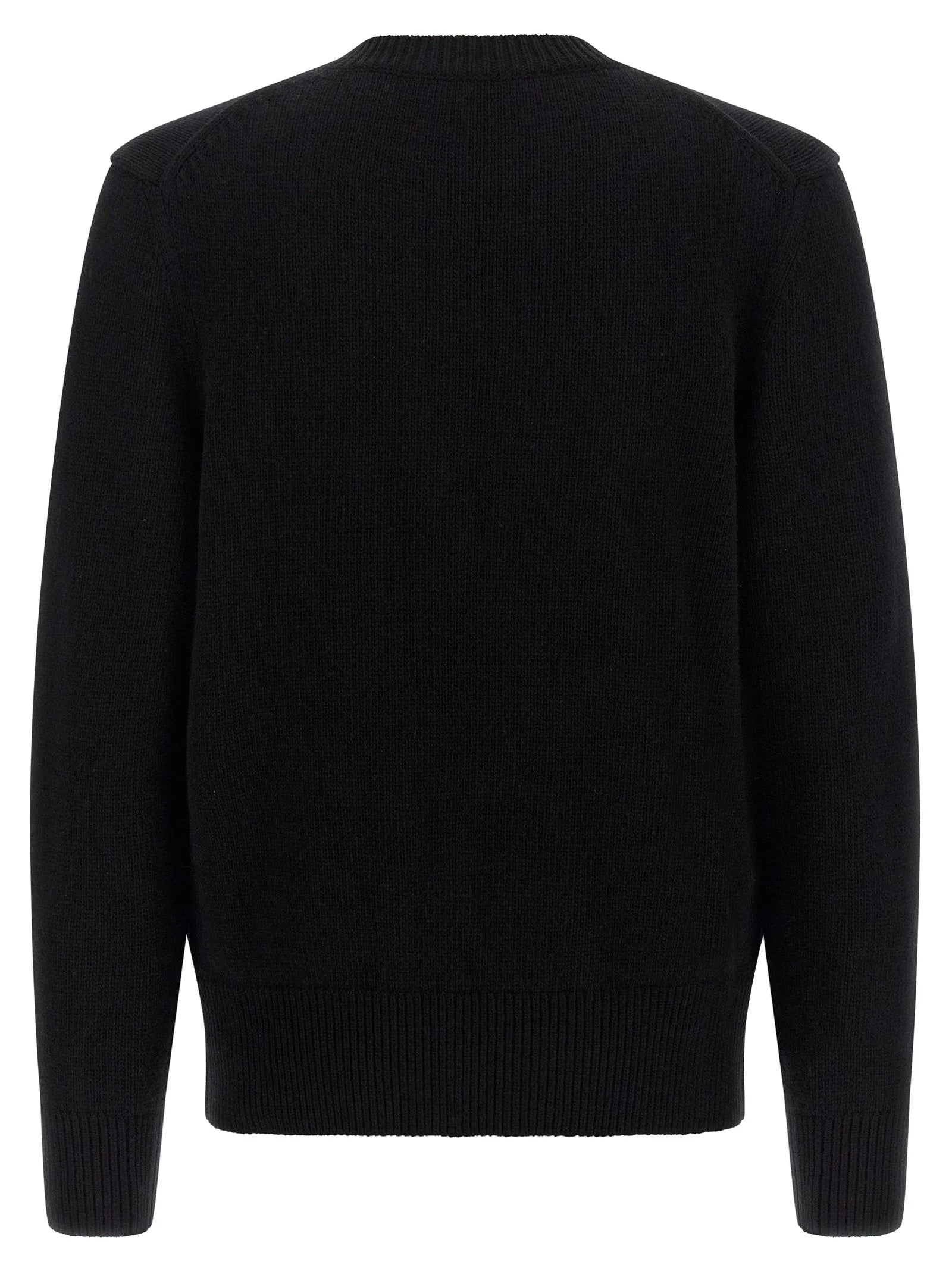 Burberry Black Wool Cardigan