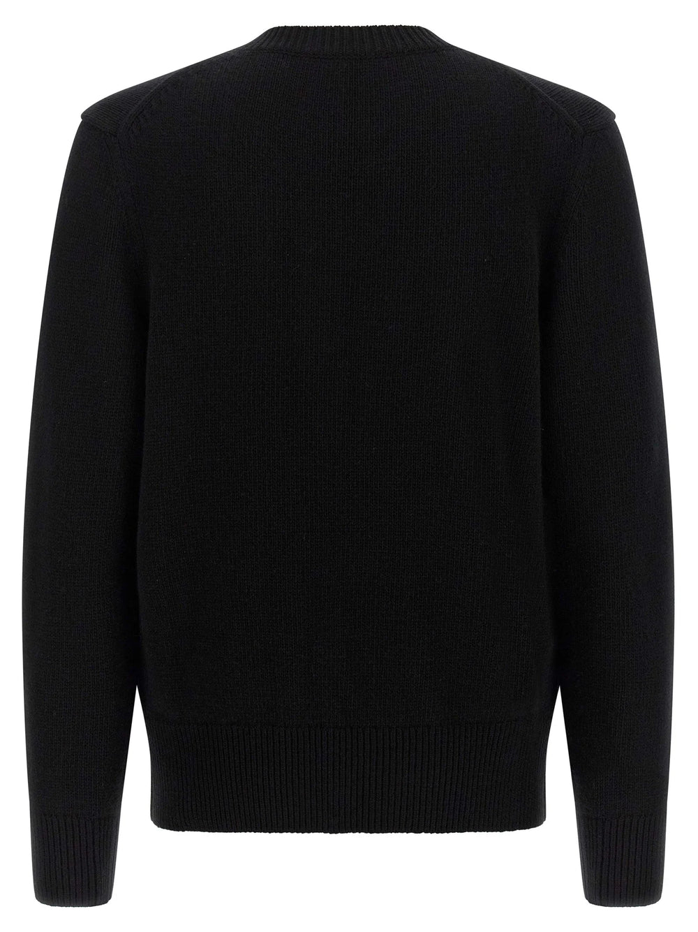 Burberry Black Wool Cardigan