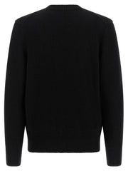 Burberry Black Wool Cardigan