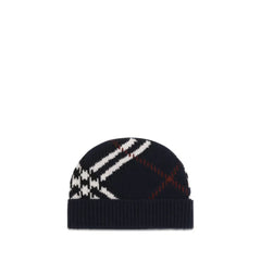 Burberry Blue Cashmere Beanie - UNI