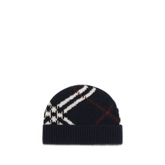 Burberry Blue Cashmere Beanie - UNI