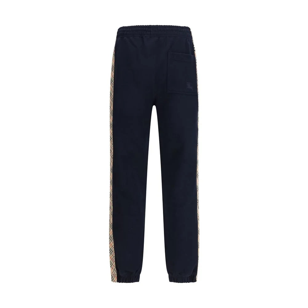 Burberry Blue Cotton Joggers (Workout Pants)