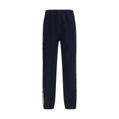 Burberry Blue Cotton Joggers (Workout Pants) - S