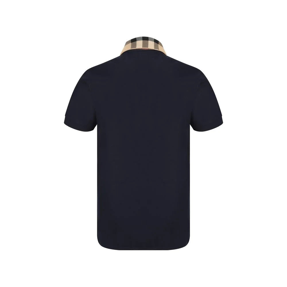 Burberry Blue Cotton Polo Shirt - S - Polos
