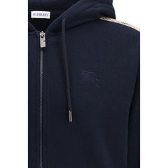 Burberry Blue Cotton Sweatshirt