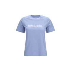 Burberry Blue Cotton T-Shirt