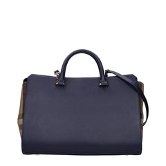 Burberry Blue Leather Handbags