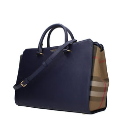 Burberry Blue Leather Handbags