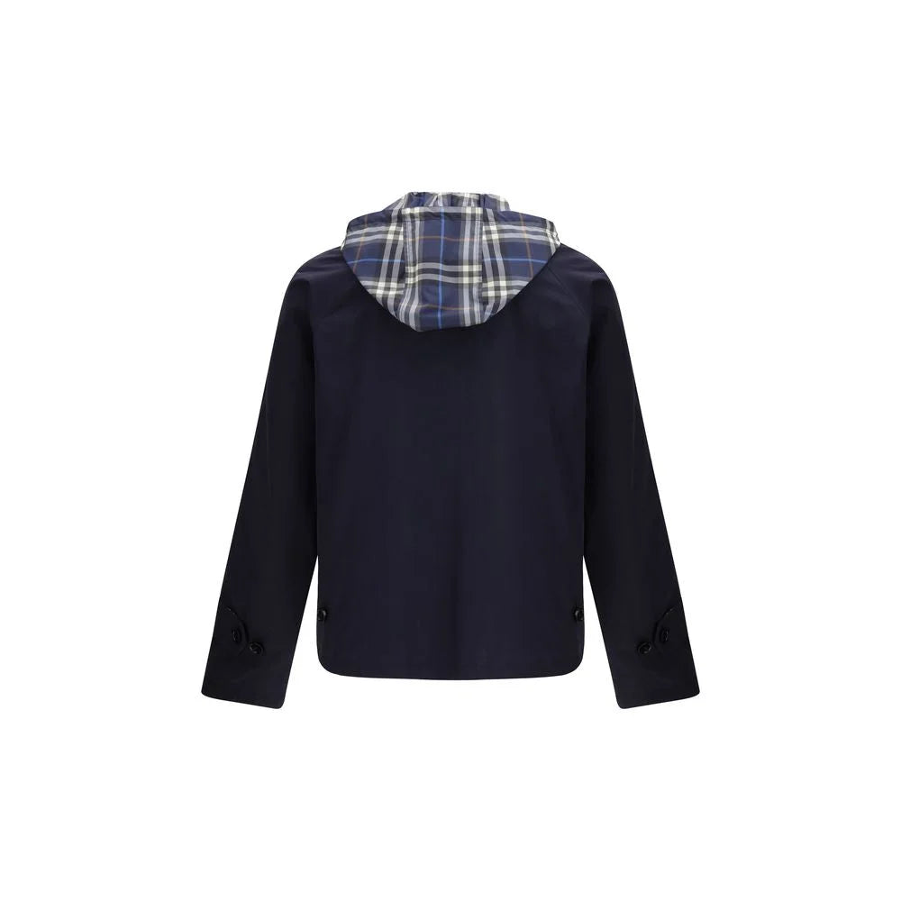 Burberry Blue Polyester Jackets And Coat - IT48 | M