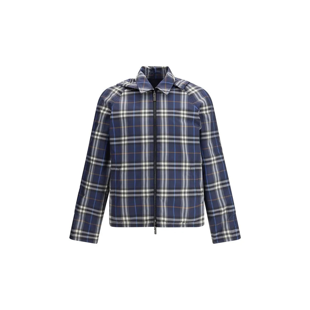 Burberry Blue Polyester Jackets And Coat - IT48 | M