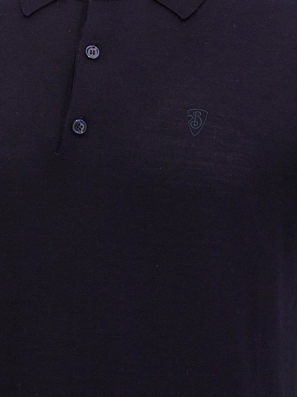 Burberry Blue Wool Polo Shirt - S