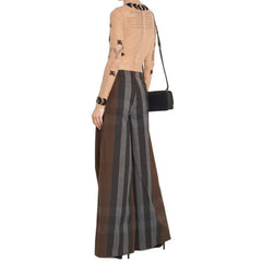 Burberry Brown Cotton Casual Pants - 38