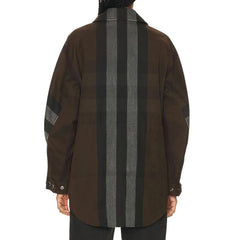 Burberry Brown Cotton Parka