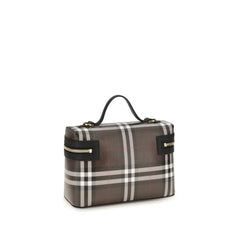 Burberry Brown Cotton Shoulder Bag