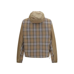 Burberry Brown Nylon Shell Jacket