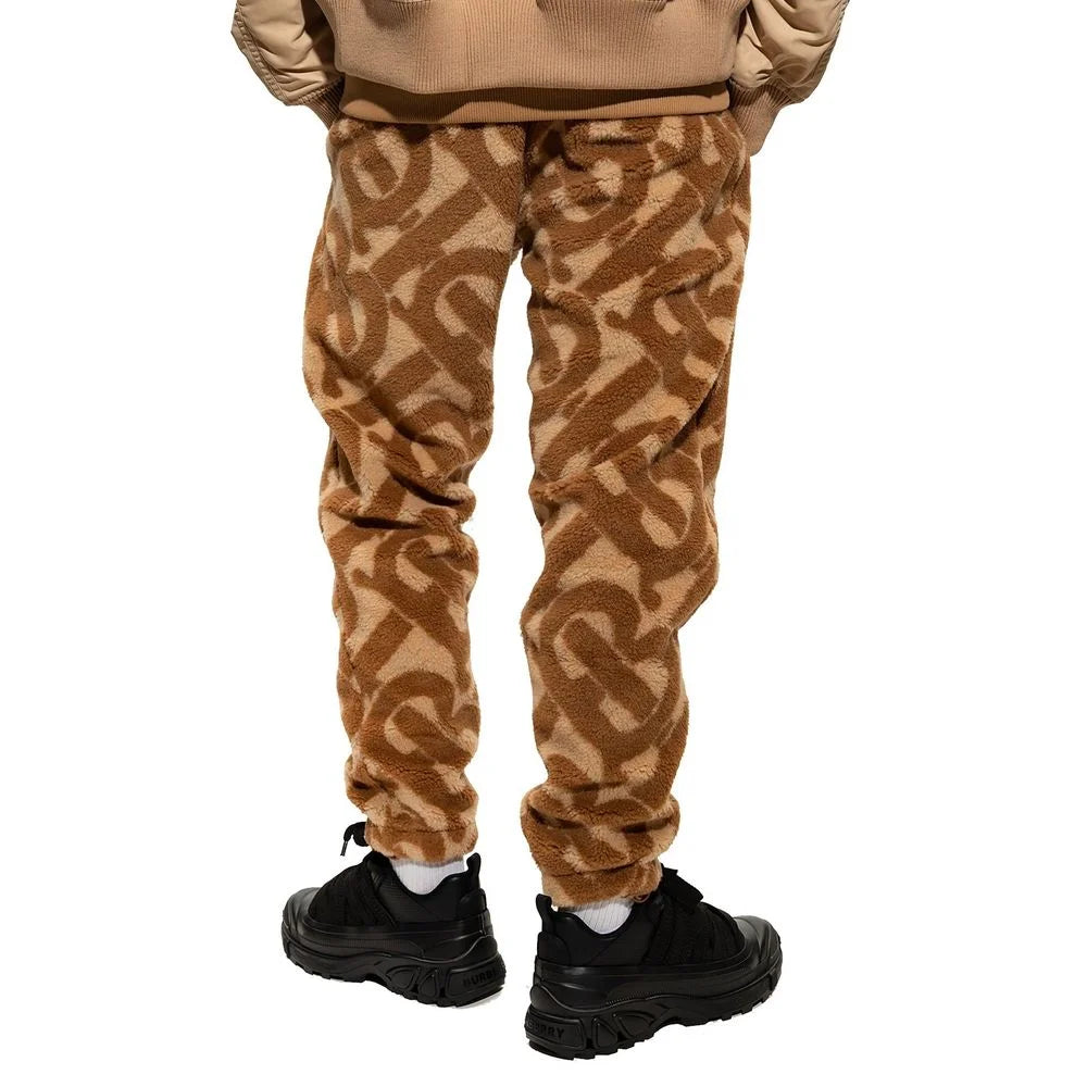 Burberry Brown Polyester Casual Pants - S