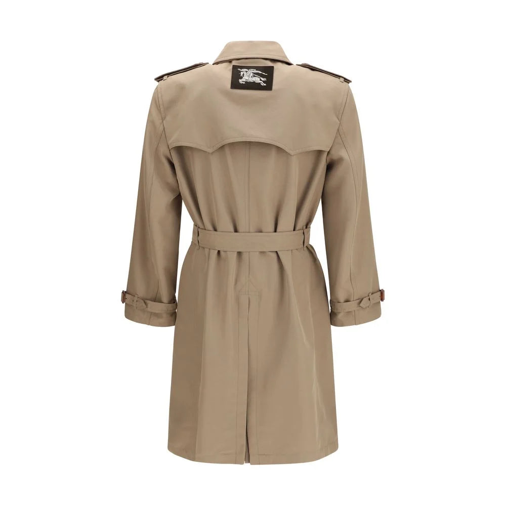 Burberry Bruine zijden jas - IT50 | L