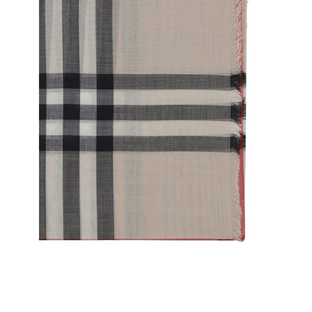 Burberry Brown Silk Scarf