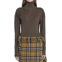 Burberry Brown Wool Sweatshirt - M