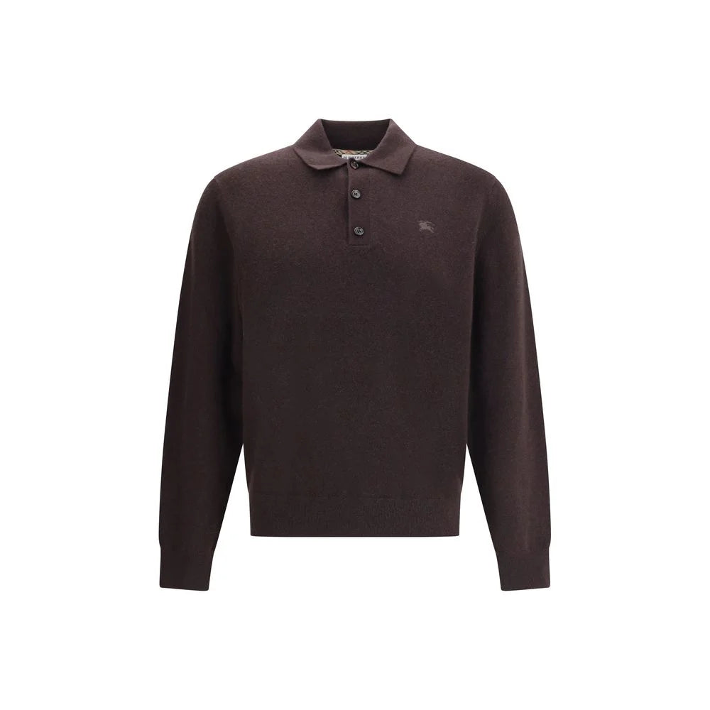 Burberry Cashmere long-sleeved polo Sweater - Sweaters
