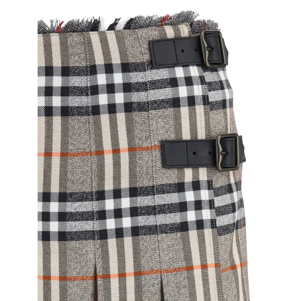 Burberry Check Archive wool Miniskirt - 6 - Skirts