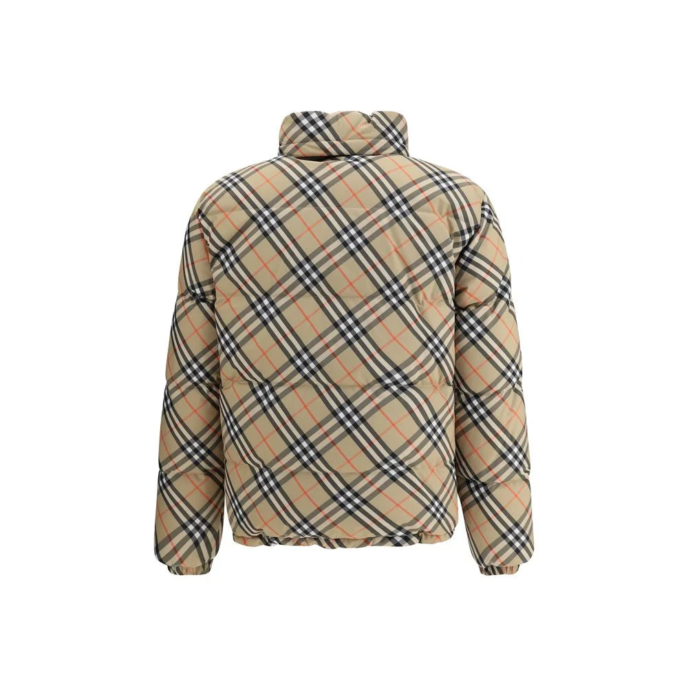 Burberry Check Down Jacket - Puffer Jackets