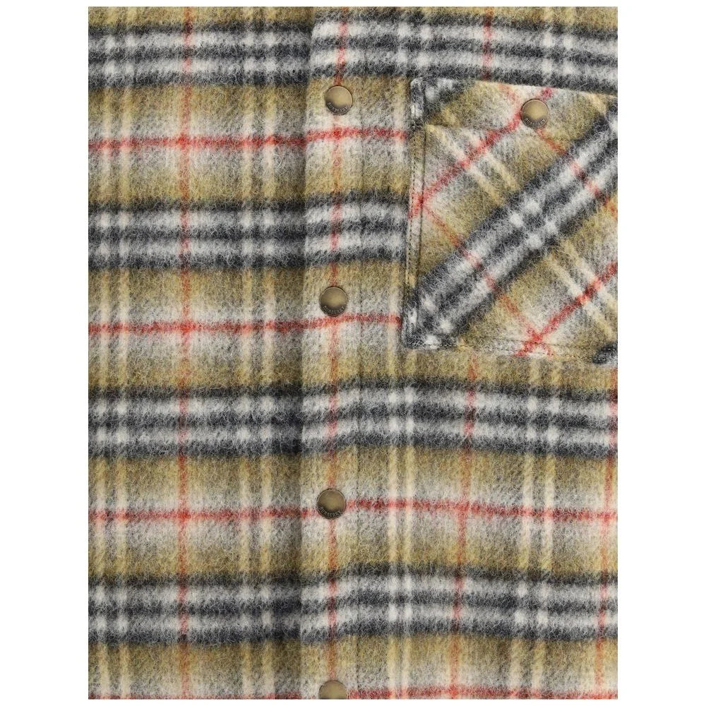 Burberry Check wool Jacket - Coats & Jackets