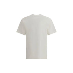 Burberry Cream Cotton T-Shirt