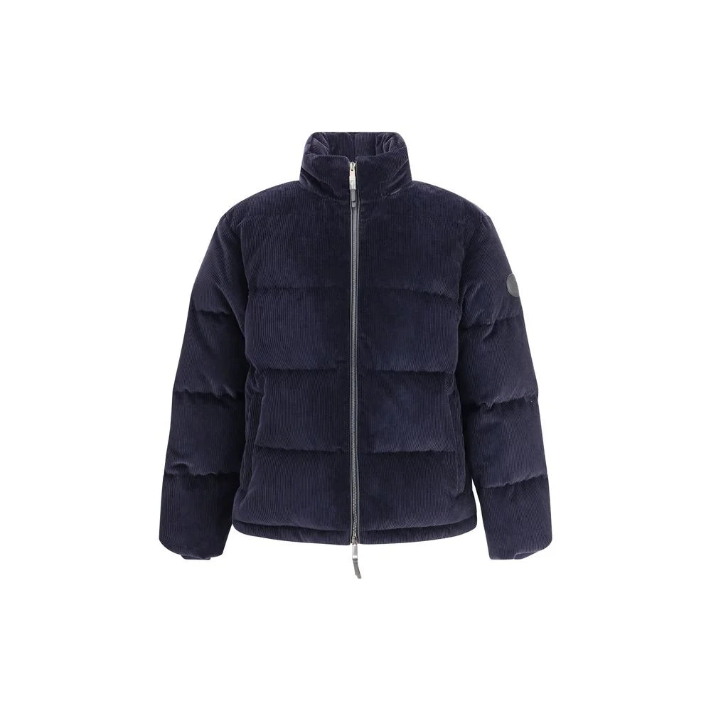 Burberry Cropped Corduroy Down Jacket - Puffer Jackets