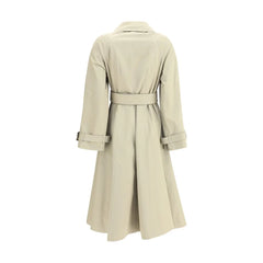 Burberry Ellingham fit-and-flare long gabardine Trench Coat - 8