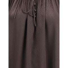 Burberry Geometric Silk Blouse - 6