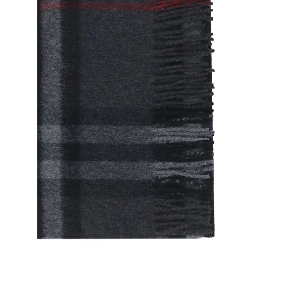 Burberry Gray Cashmere Scarf