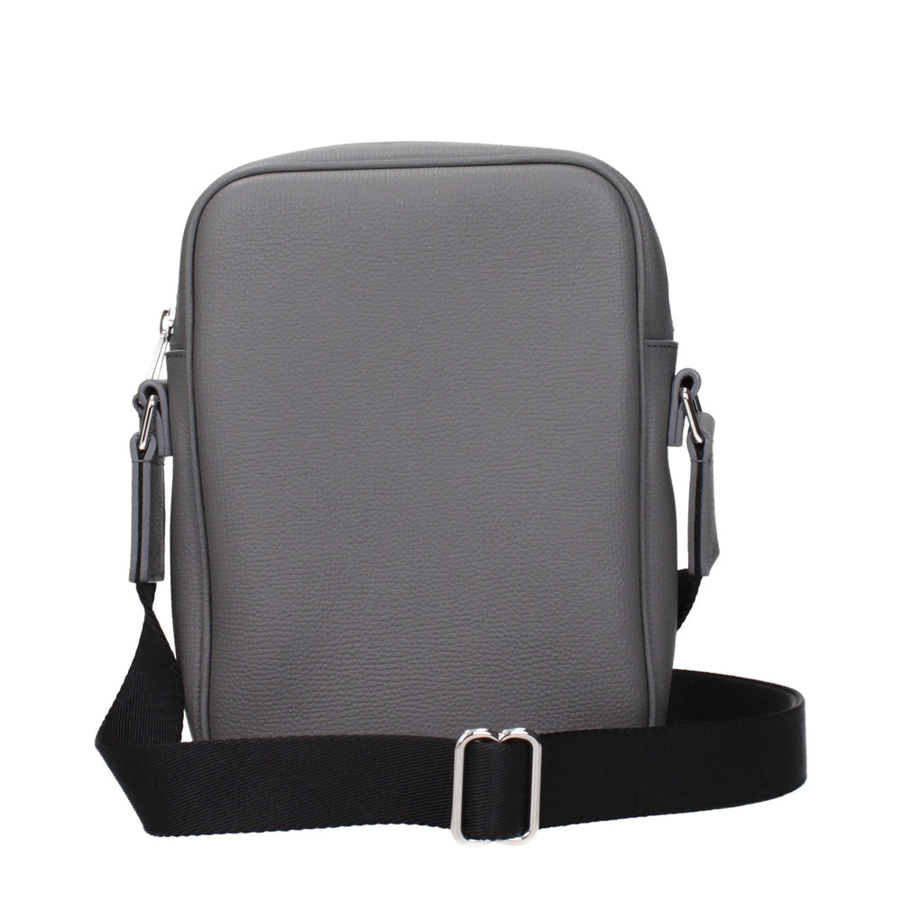 Burberry Gray Leather Crossbody Bag