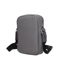 Burberry Gray Leather Crossbody Bag