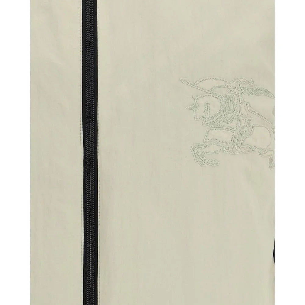 Burberry Gray Polyamide Full-Length Jacket - M