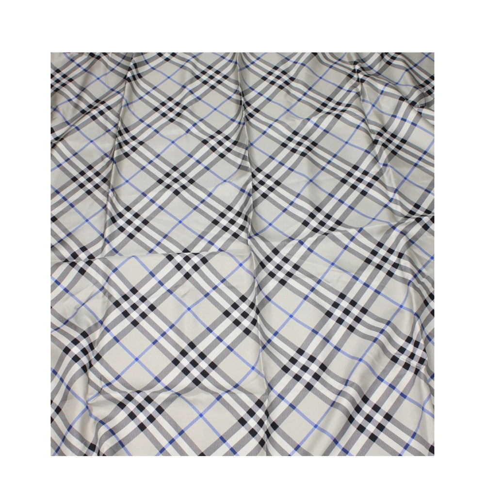 Burberry Gray Silk Foulards