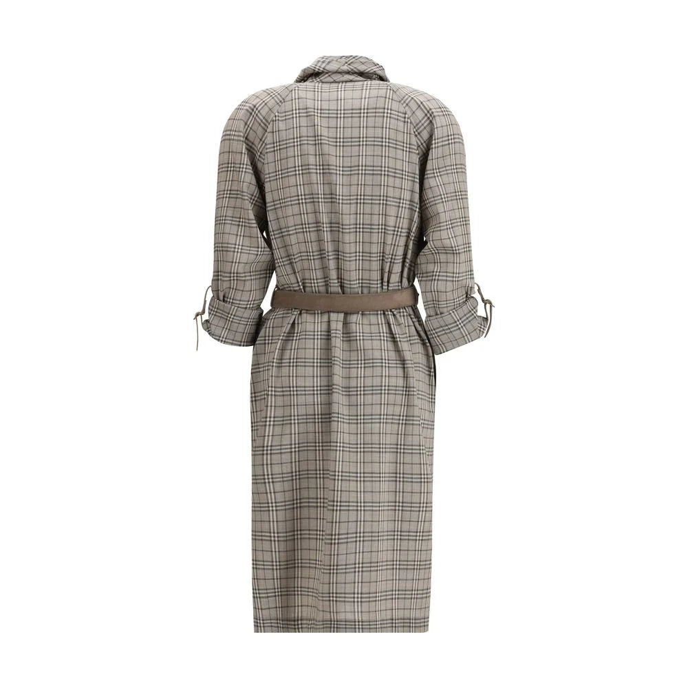 Burberry Gray Wool Casual Dress - 6