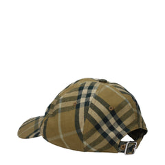 Burberry Green Cotton Caps (Baseball Hat)