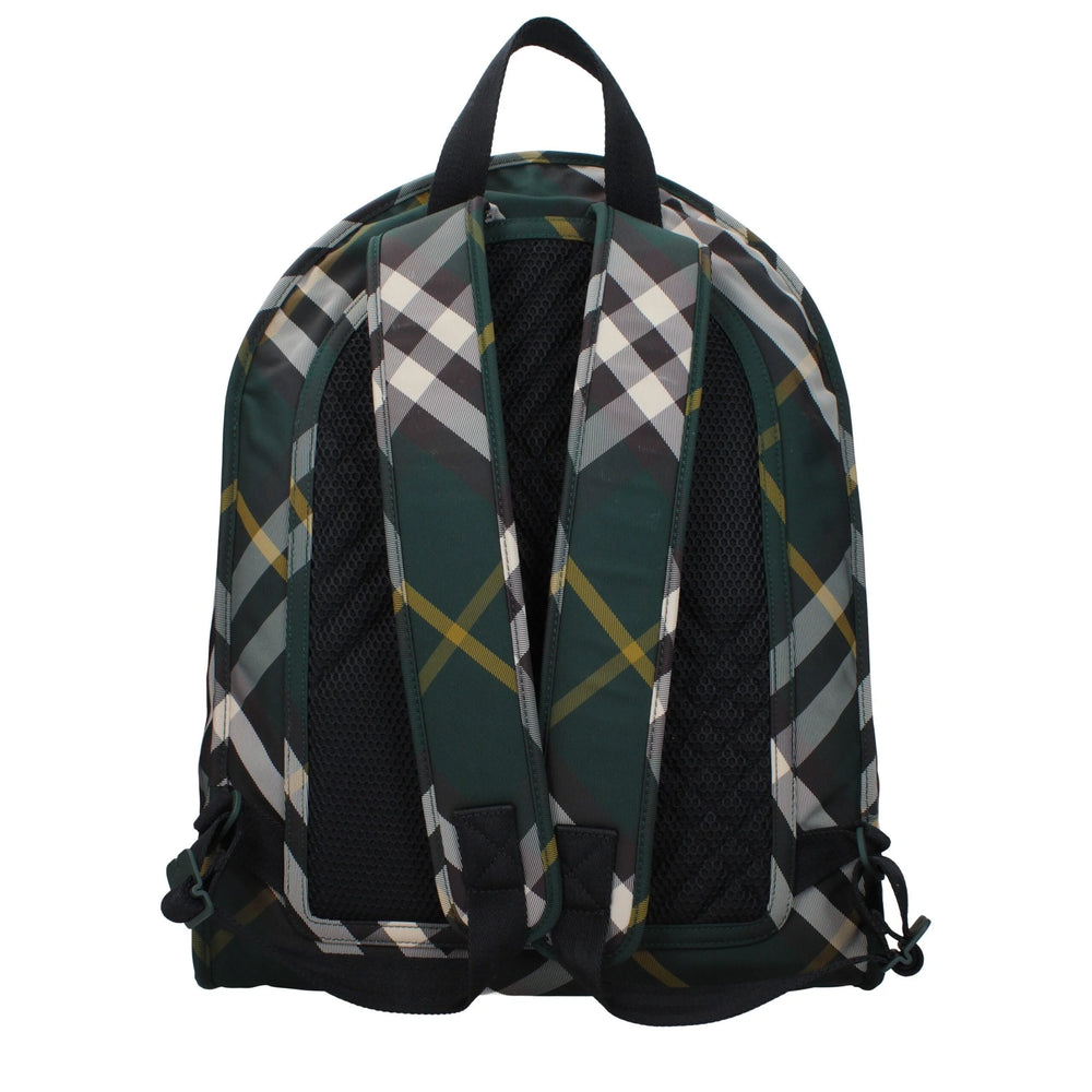 Burberry Green Fabric Backpacks - Backpacks