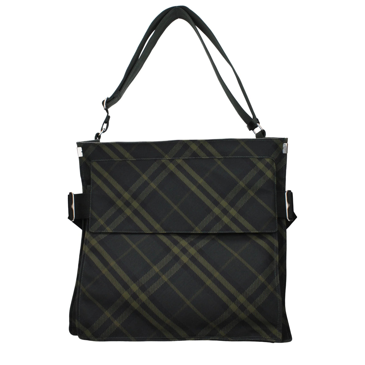 Burberry Green Fabric Crossbody Bag