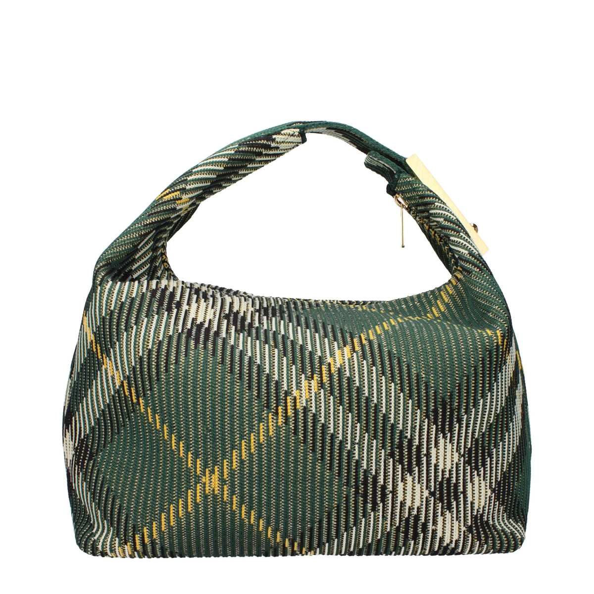 Burberry Green Fabric Handbags - Shoulder Bags