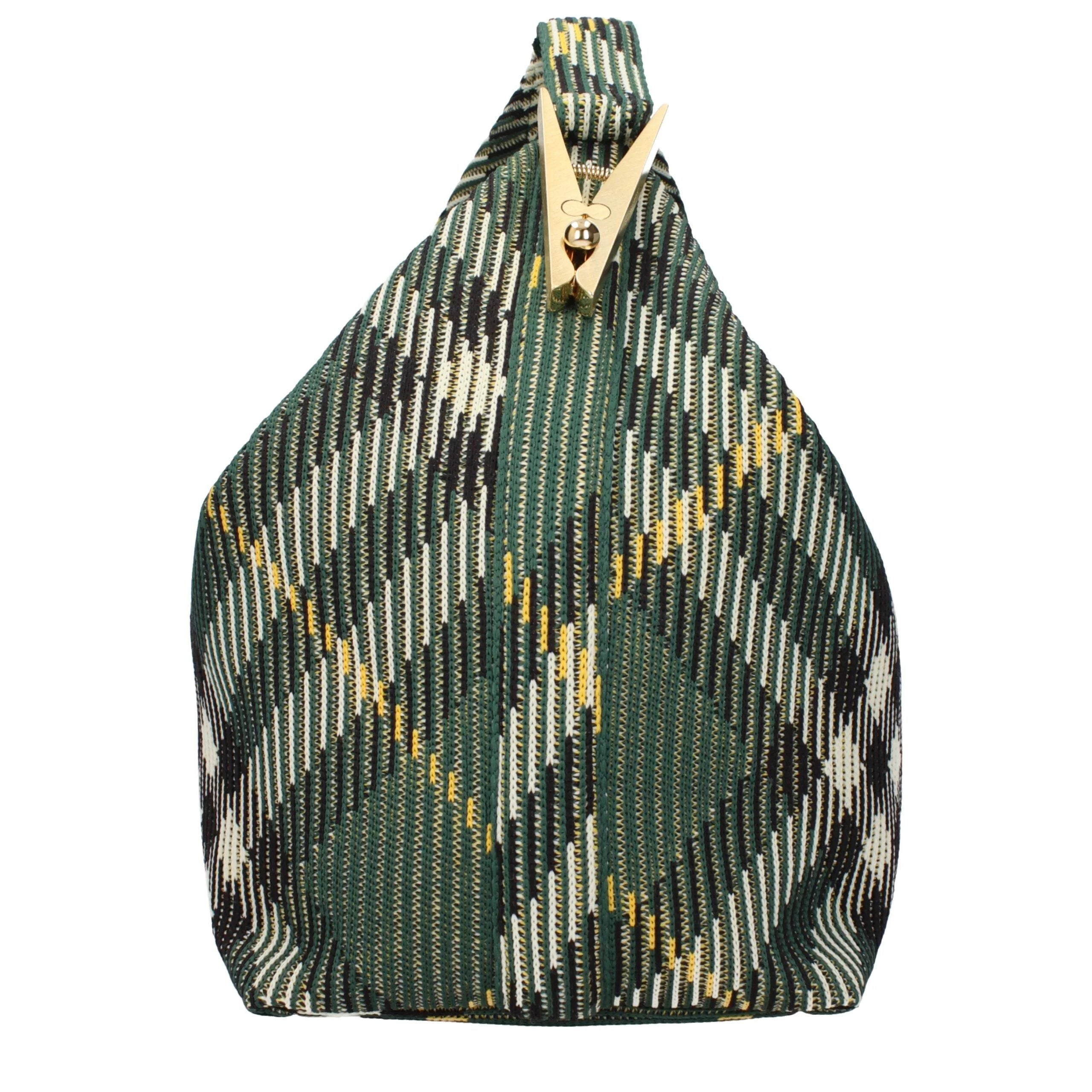 Burberry Green Fabric Handbags - Shoulder Bags