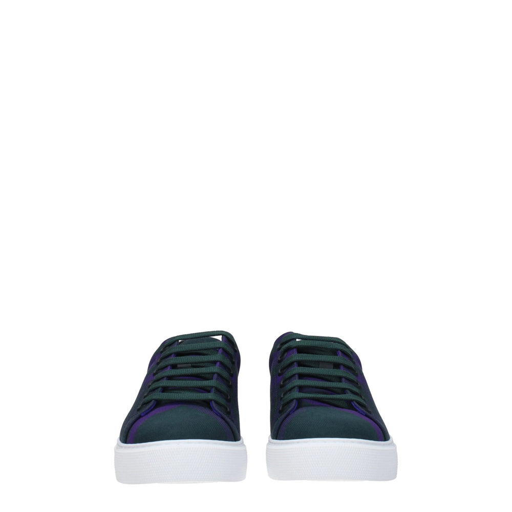 Burberry Green Fabric Sneakers - EU36/US6