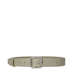 Burberry Green Leather Regular Belt